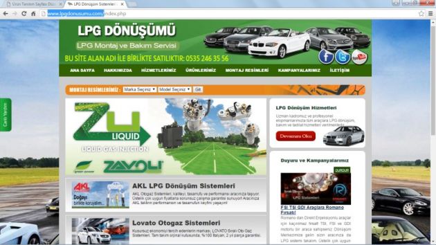www.lpgdonusumu.com satlk web sitesi ve alan ad