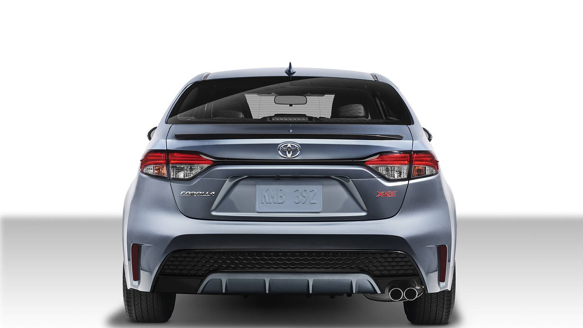 2020 Toyota Corolla Arka Grnm