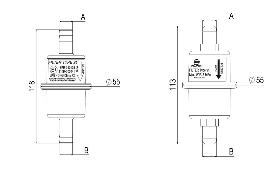 Emer Filter Type91 Type91L