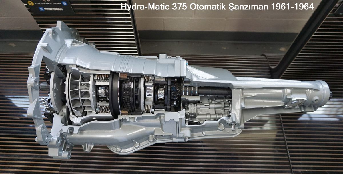 Hydramatic 375 otomatik anzman