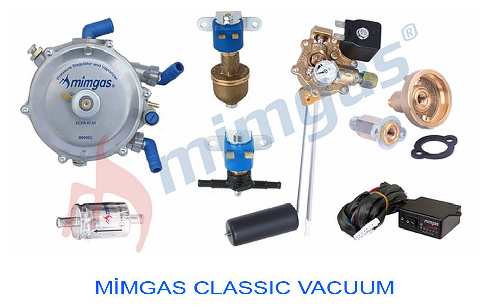 Mimgas Classic Serisi Standard / Vacuum LPG Kitleri