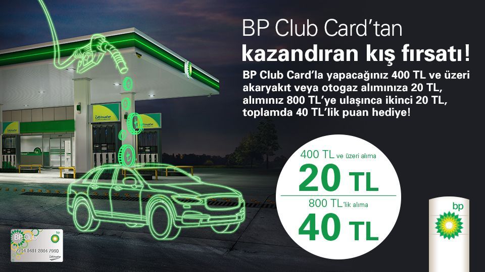 BP Club Card'tan Kazandran K Frsat!