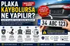 Plaka Kay�p ve �al�nt� Durumunda Yap�lmas� Gerekenler