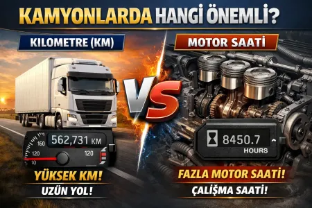 Kamyonlarda KM mi Motor Saati mi �nemli?