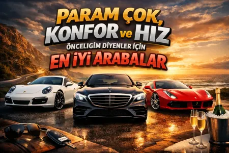 Param �ok, Konfor ve H�z �nceli�im Diyenler ��in En �yi Arabalar