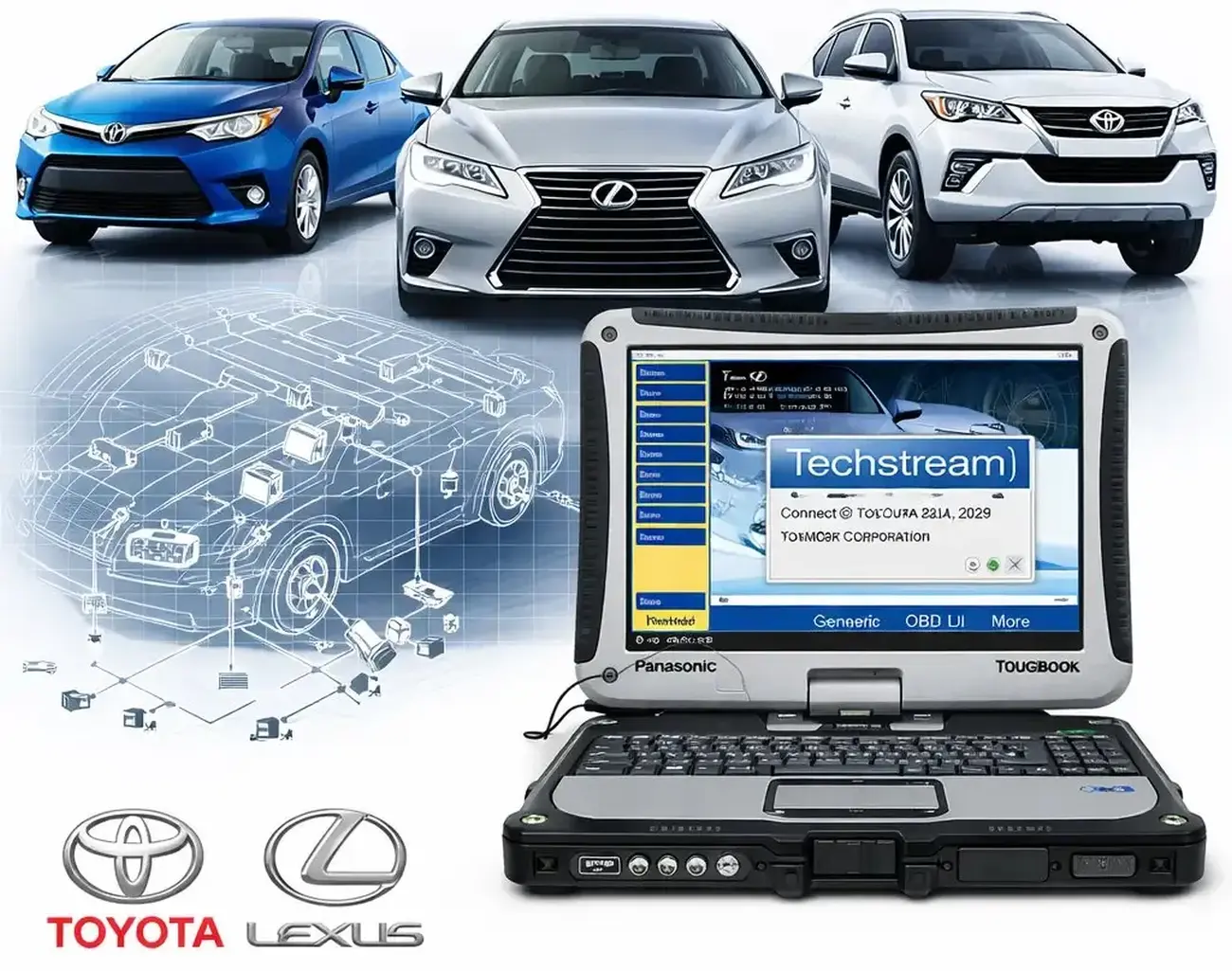 Toyota Techstream Nedir? Toyota Ara�lar�nda Ar�za Te�hisi