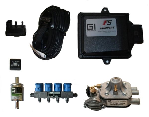 Gasitaly F5 Compact Sıralı Sistem Kit Gasitaly F5 Compact Sıralı Sistem Kit