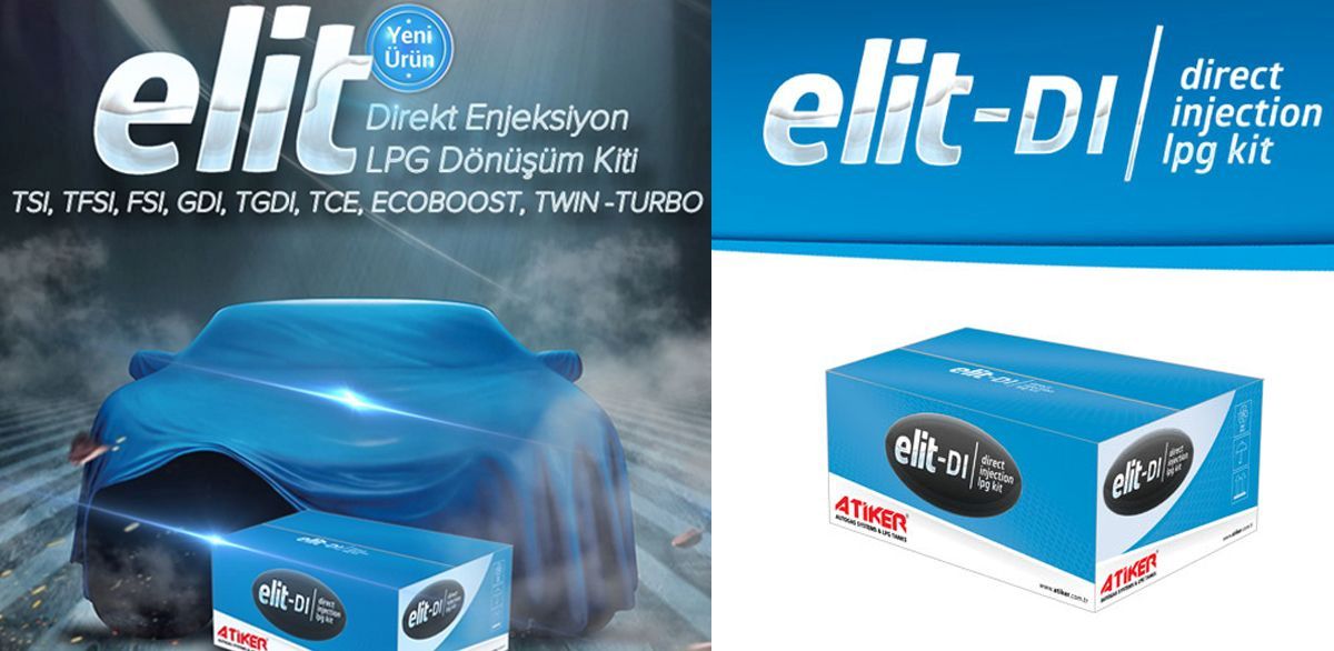 Atiker Elit DI Direkt Enjeksiyon LPG Kitleri Atiker Elit DI Direkt Enjeksiyon LPG Kitleri