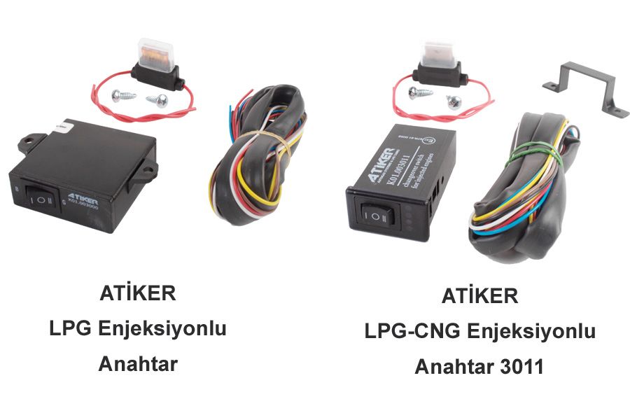 Atiker Enjeksiyonlu LPG-CNG Anahtar / Düğme Atiker Enjeksiyonlu LPG-CNG Anahtar / Düğme