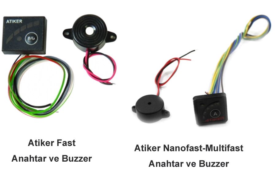 Atiker Fast-Nanofast-Multifast Anahtar / Düğme / Gösterge