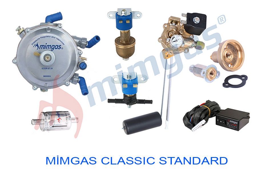 Mimgas Classic Serisi Standard / Vacuum LPG Kitleri