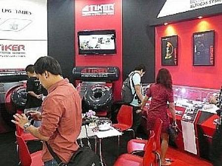 ATKER Bangkok Araba Fuarnda.