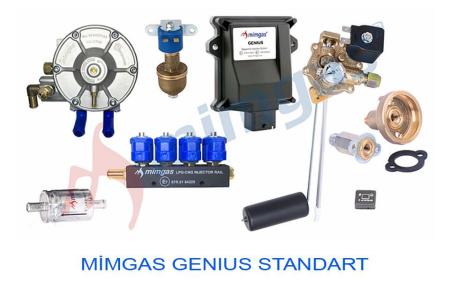Mimgas Genius Serisi LPG Kitleri