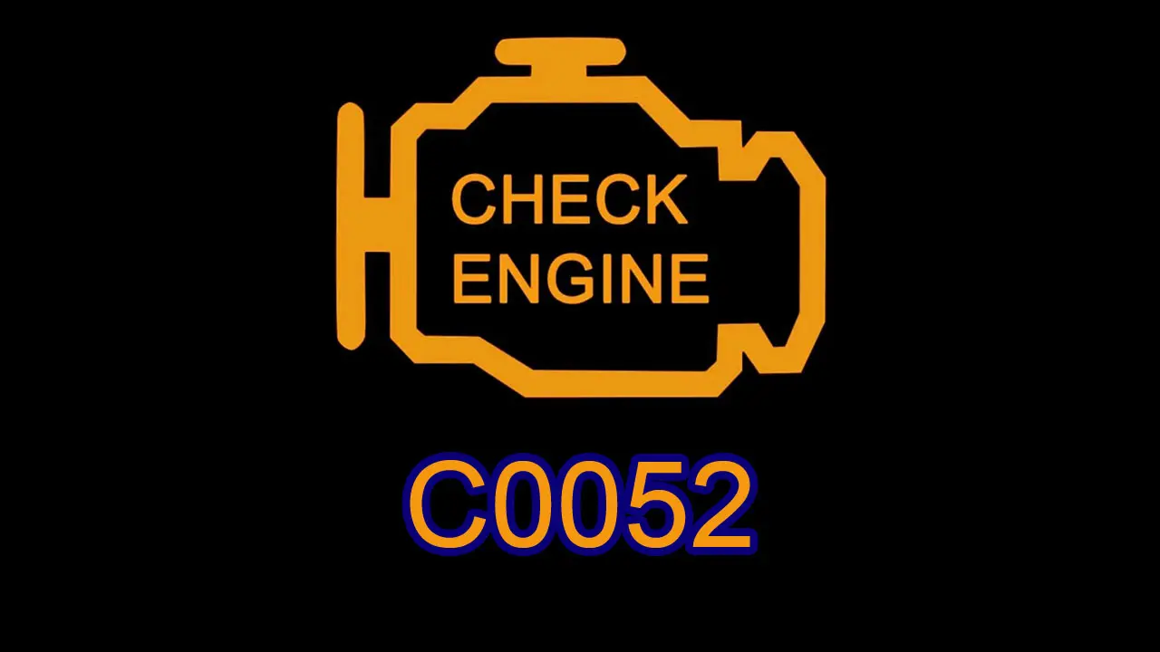 C0052 Arza Kodu Nedir? C0052 Ne Anlama Gelir?