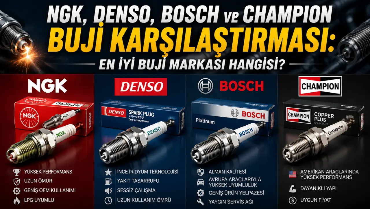 NGK, Denso, Bosch ve Champion: En �yi Buji Markas� Hangisi?