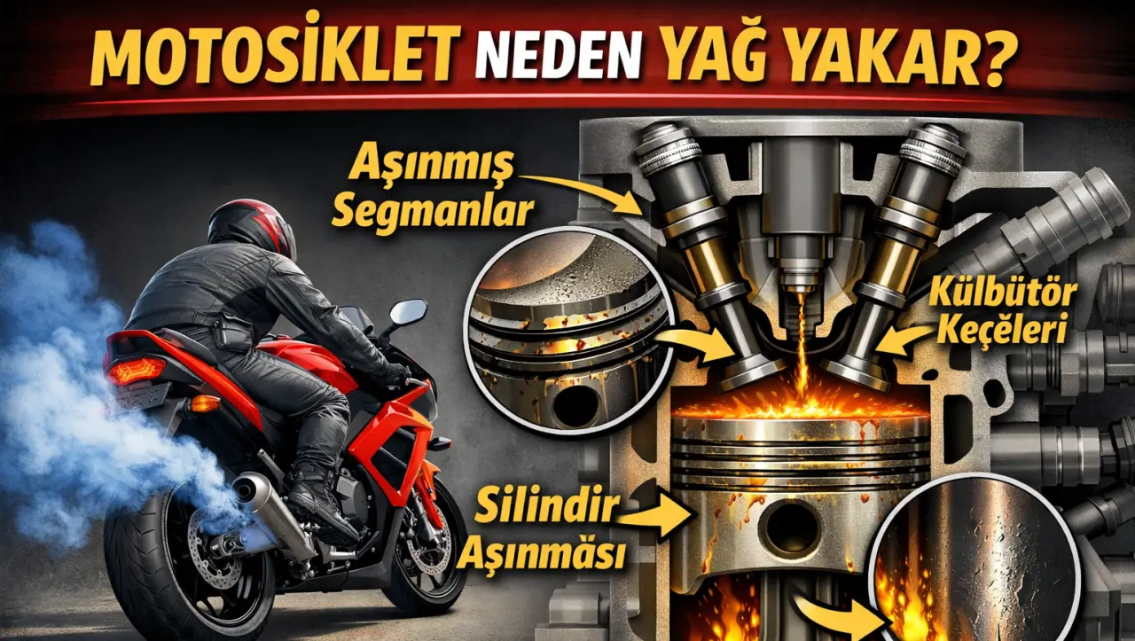 Motosiklet Neden Ya� Yakar? Ya� Eksiltme Nedenleri ve ��z�mleri