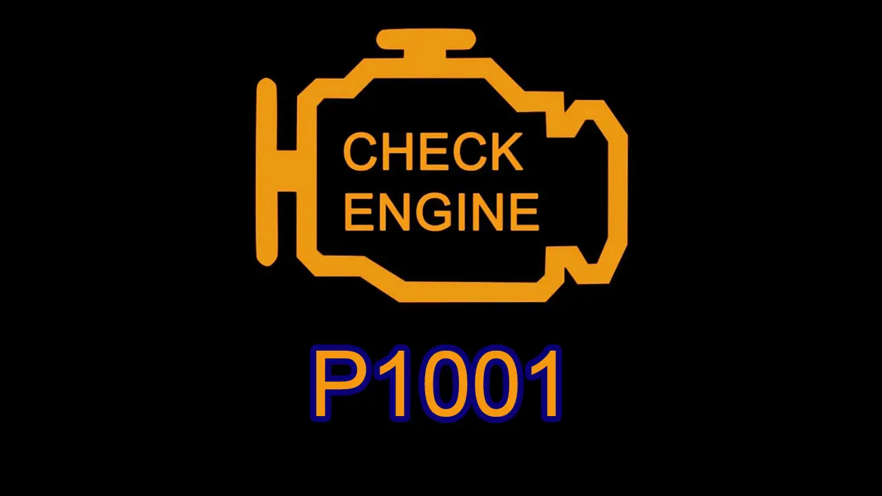 P1001 - Anahtar Açık / Motor Çalışıyor Tamamlanamıyor Arızası
