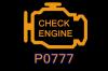 P0777 Arıza Kodu - Basınç Kontrol Solenoidi “B” Sıkışmış Açık