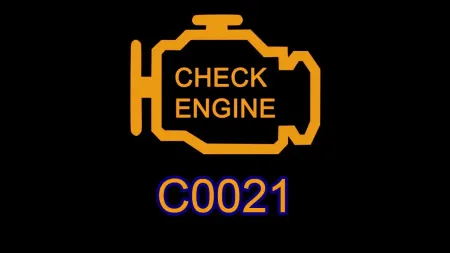 C0021 Ar�za Kodu - Fren G��lendirici Performans Ar�zas�