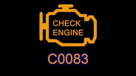 C0083 Ar�za Kodu - Lastik Bas�nc� Monit�r� Ar�za G�stergesi