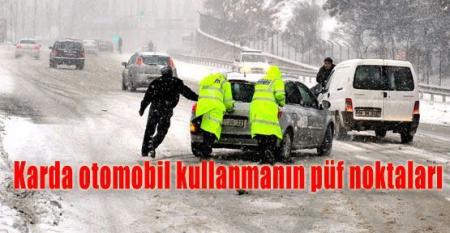 Karda Otomobil Nas�l Kullan�l�r?