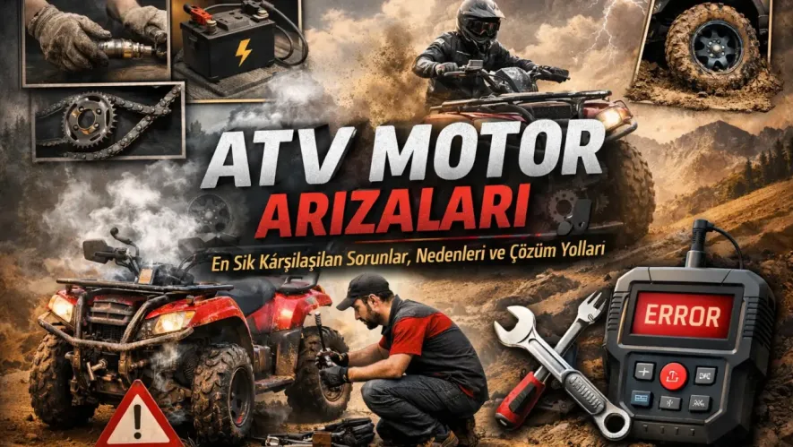 ATV Motor Genel Ar�zalar�: En S�k Kar��la��lan Sorunlar, Nedenleri ve ��z�m Yollar�
