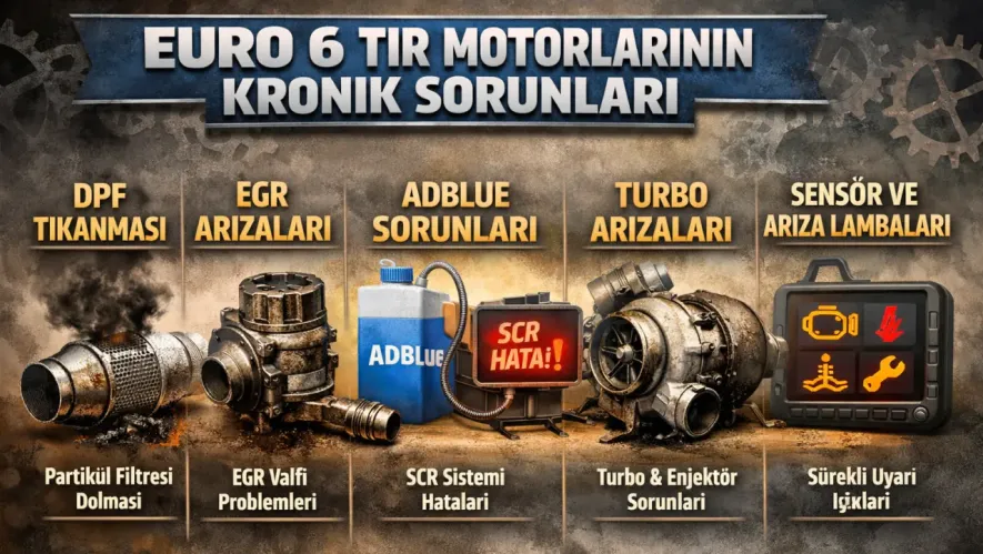 Euro 6 T�r Motorlar�n�n Kronik Sorunlar� ve En S�k Kar��la��lan Ar�zalar